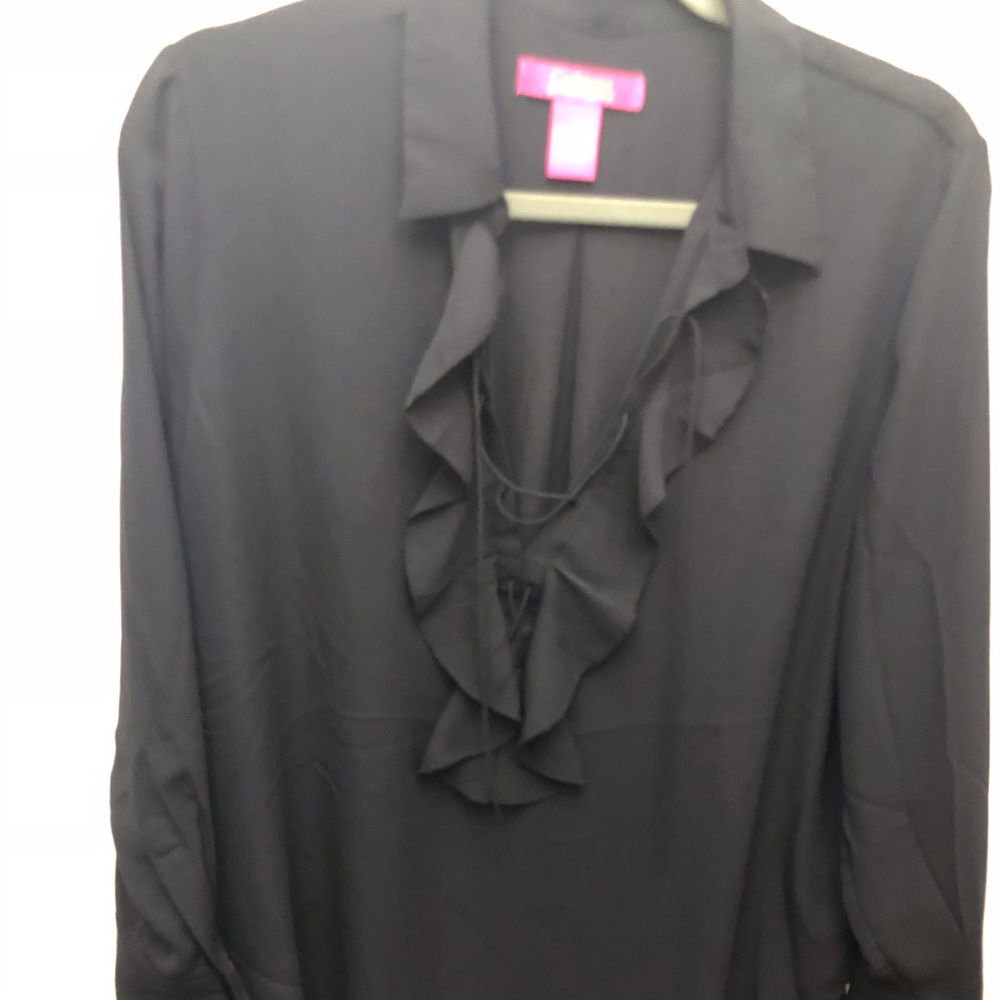 Black dress shirt